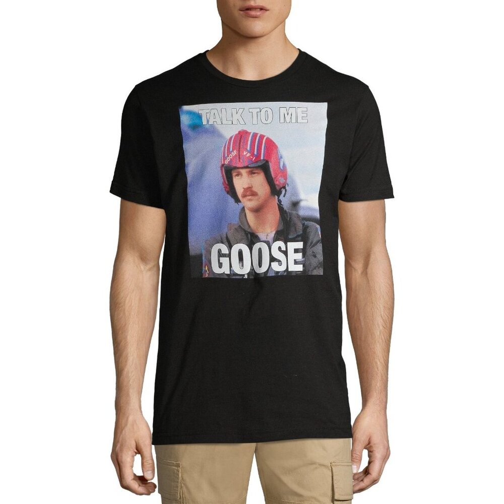 NEW Men's 2XL Top Gun "Talk to Me Goose" Graphic T-shirt